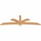 Ekena Millwork Davenport Timber Gable Bracket, Western Red Cedar, 108"W x 36"H x 3 1/2"D x 5 1/2"F, 8/12 Pitch GBW108X36X0406DAV00SWR - alternate 3